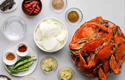 Crab Masala Fry Recipe