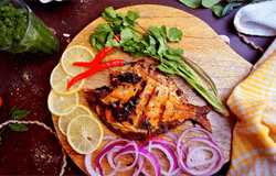 Masala Fried Pomfret Recipe