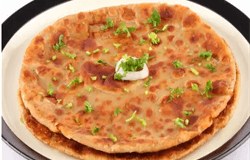 Kale Chane ka Parantha Recipe