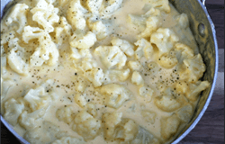 Creamed Cauliflower Recipe