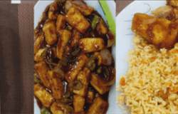 Schezwan Fried Rice and Chilli Paneer Recipe