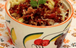 Teekhi Beetroot Biryani Recipe