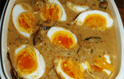 Egg and Egg Plant Dhal Recipe 