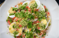 Egg Chaat Recipe